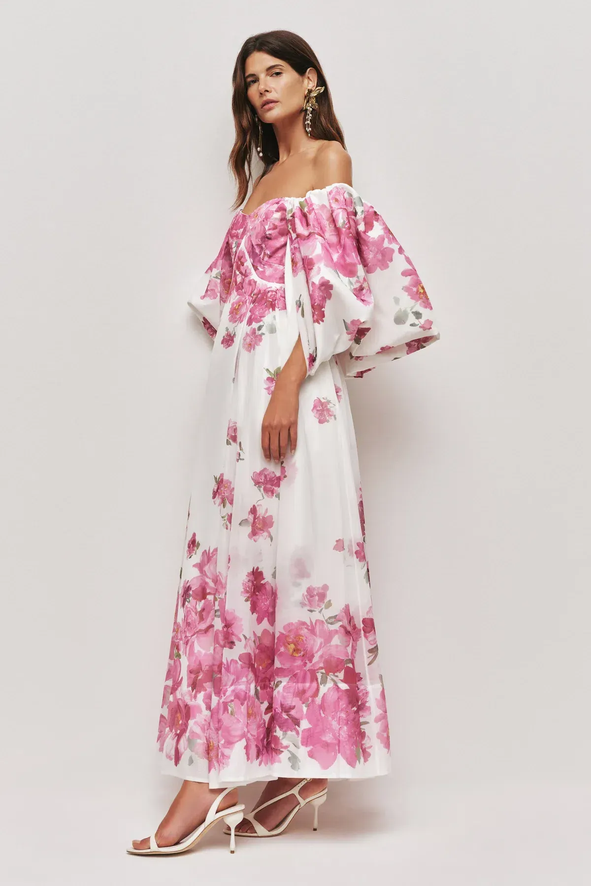 Aje Jardin Gown | Rosa Bold Light | Size 6 AU - Image 2