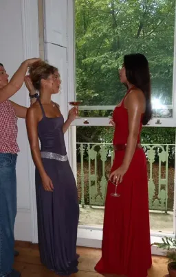 Sylavie Swimwear Toscana Maxi Dress Grey, Size 6 for rent on The Volte - image 2