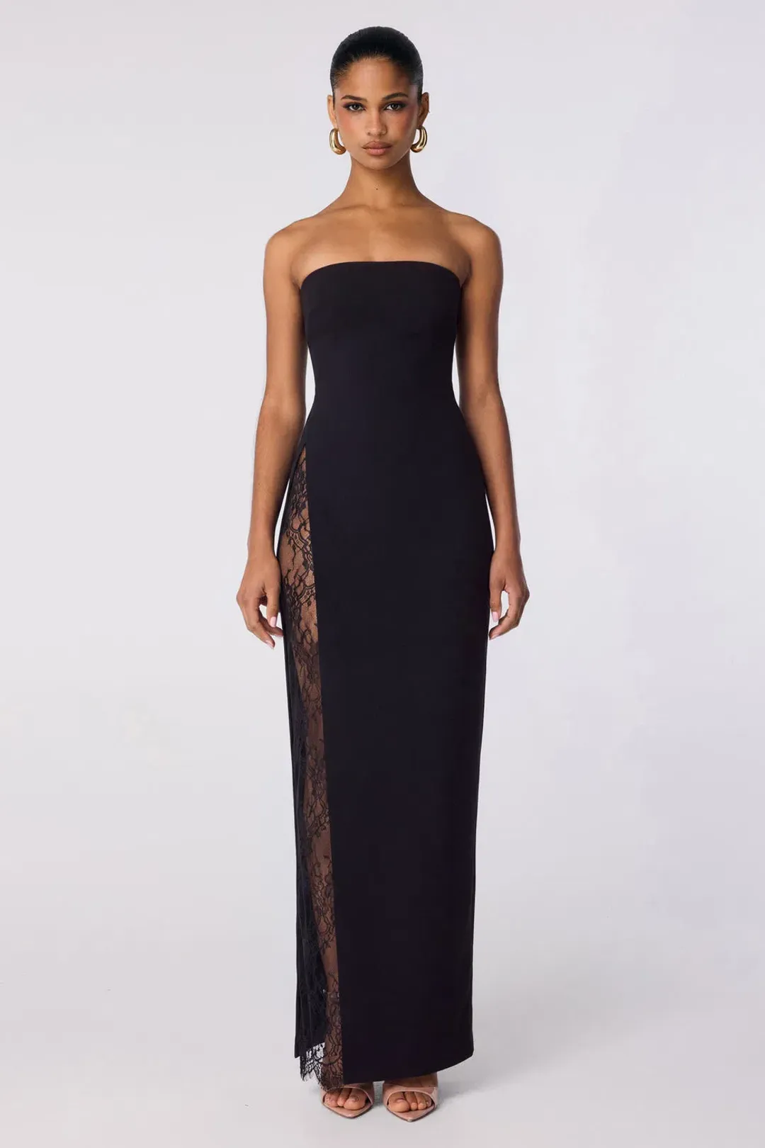 Nookie Palais Strapless Gown in Black Size M / AU 10 for rent on The Volte - main image