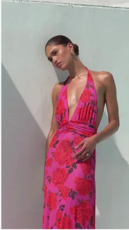 RESA Dress Chelsea in Rosebud for rent on The Volte - image 2