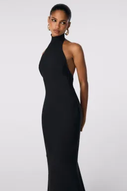 Nookie Palais Halter Gown in Black Size S / AU 8 for rent on The Volte - image 4