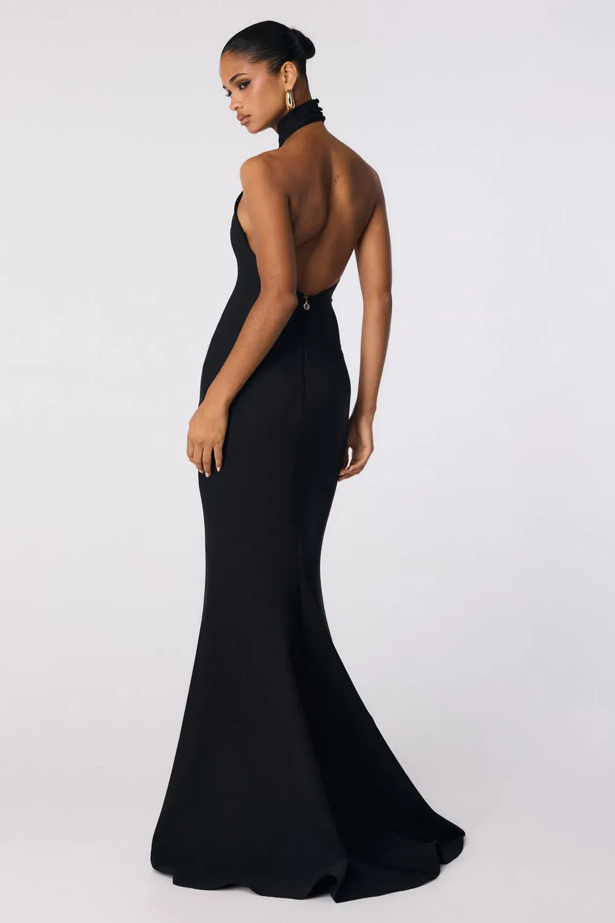 Nookie Palais Halter Gown in Black Size S / AU 8 - Image 3