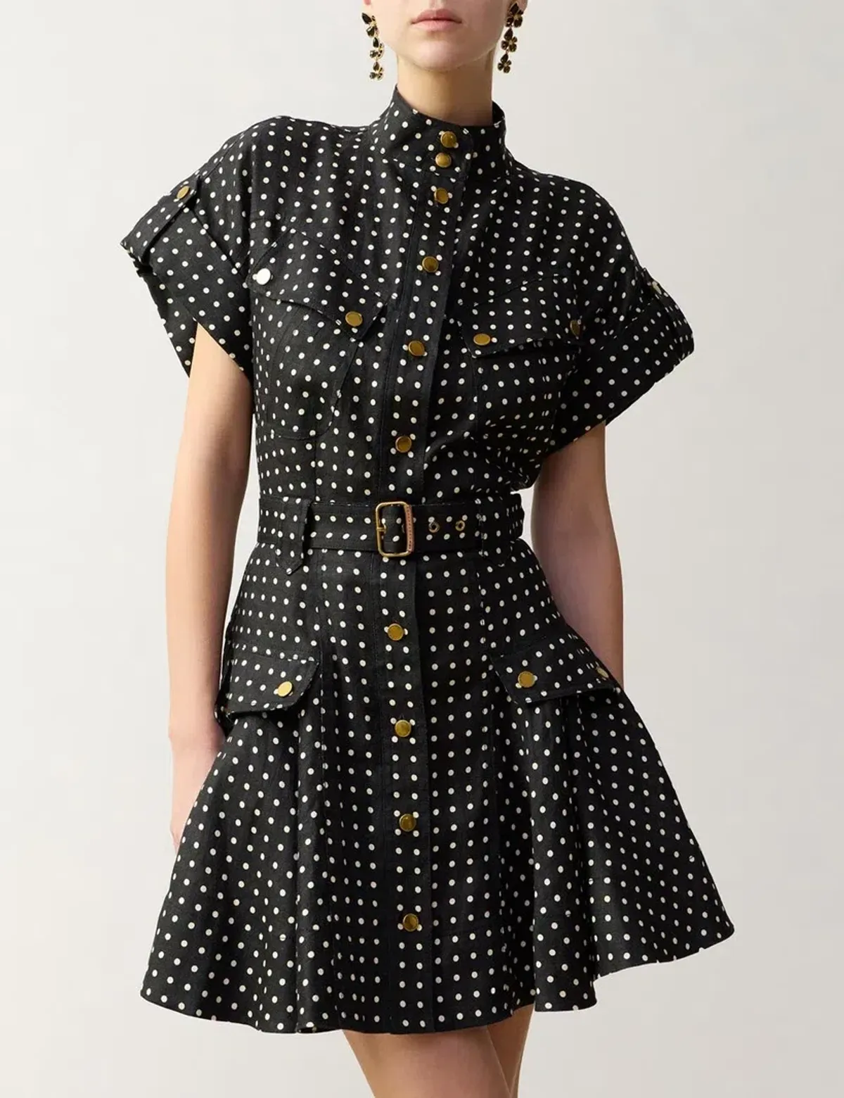 Zimmermann Cargo Mini Dress - size 1 for rent on The Volte - main image