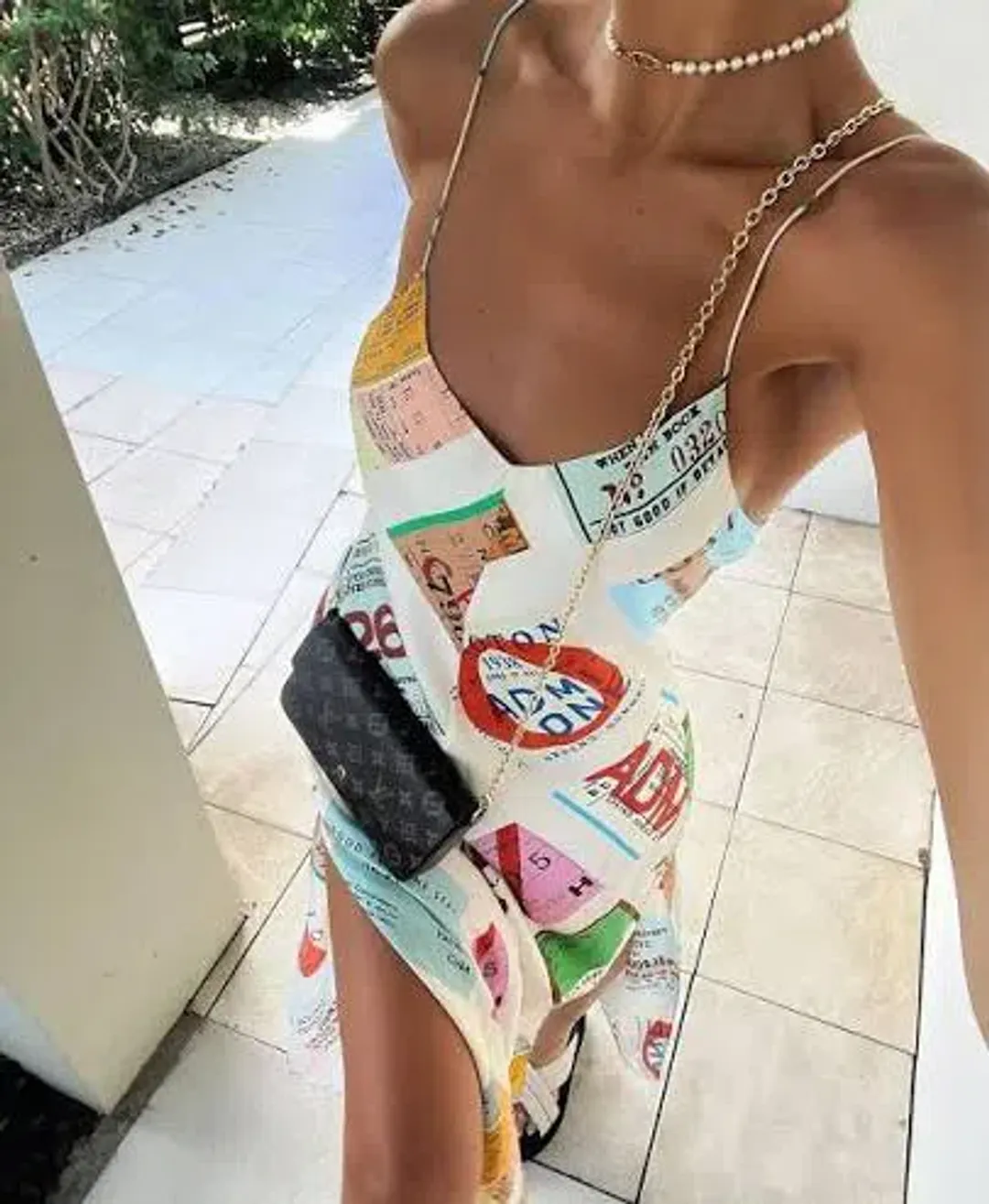 Oroton ticket slip dress for rent on The Volte - main image
