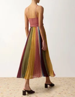 Zimmermann Sunray Pleated Picnic Dress - size 1 for rent on The Volte - image 2