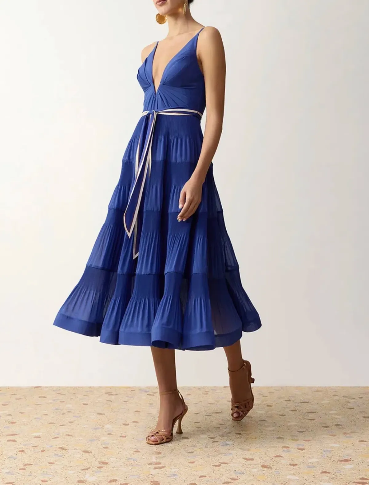 Zimmermann V NECK PLEATED MIDI - size 1 - Image 2