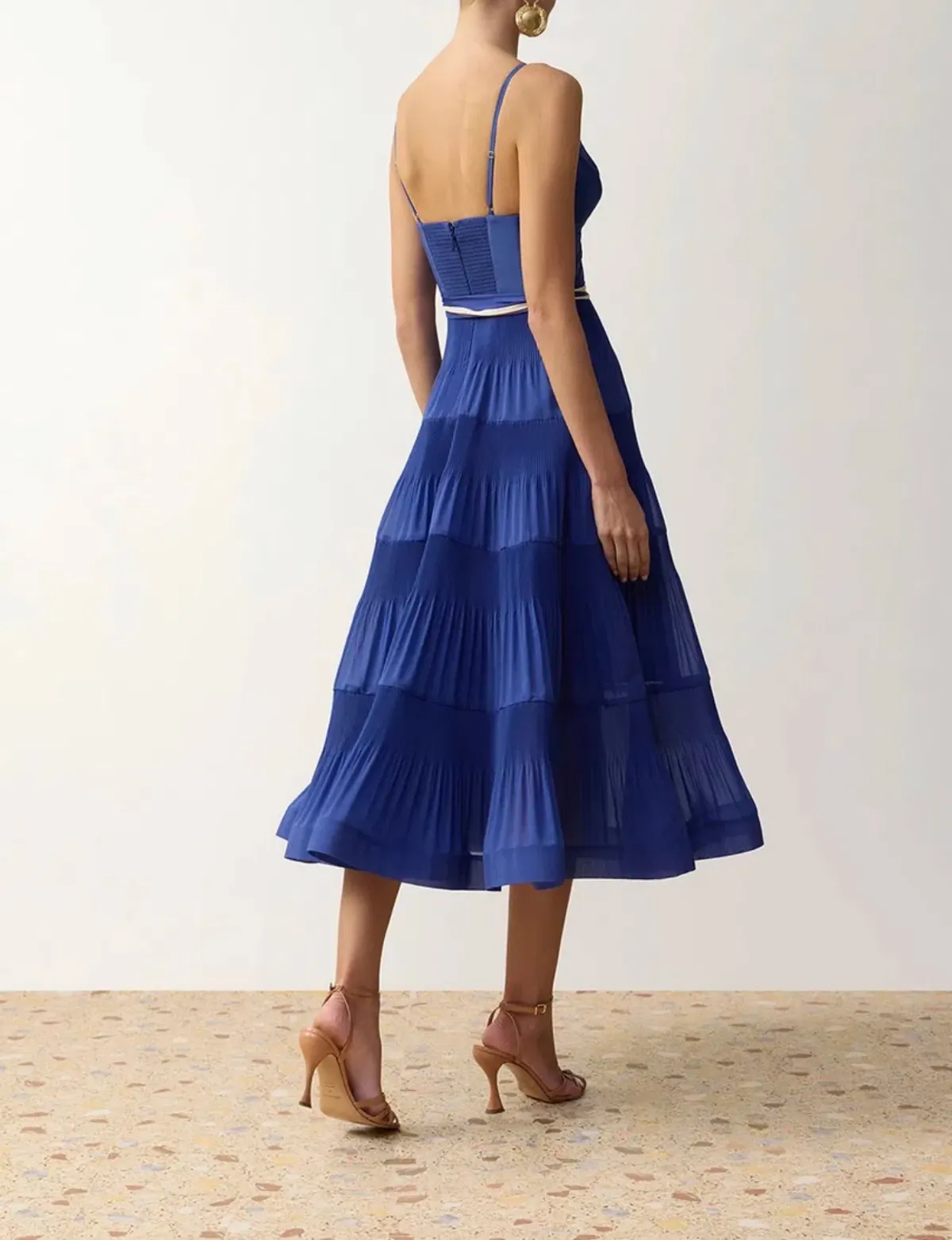 Zimmermann V NECK PLEATED MIDI - size 1 - Image 3