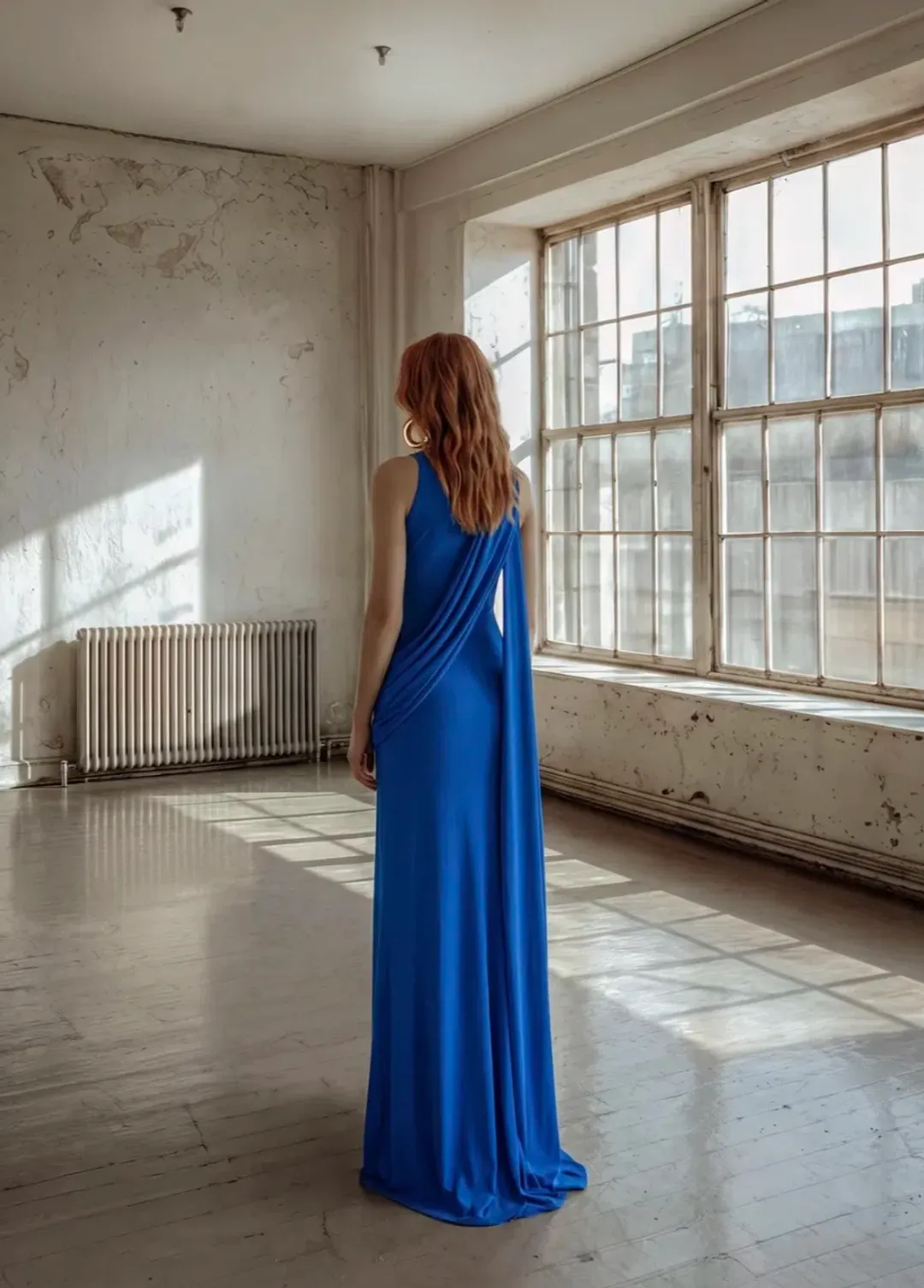 DEME BY GABRIELLA SWIFT GOWN COBULT BLUE - S for rent on The Volte - main image