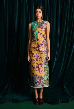 Alemais Bodie Jacquard gown size 8 for rent on The Volte - image 1