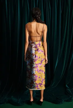 Alemais Bodie Jacquard gown size 8 for rent on The Volte - image 2