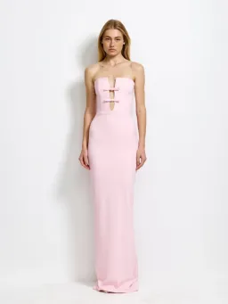Effie Kats Addison gown parfait pink size XS (6) for rent on The Volte - image 1