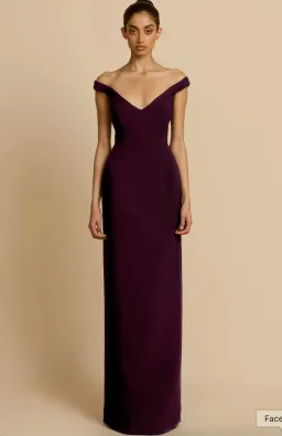 Arcinia Ori, Arcinia Ori Ellery Dress Plum, Size 10 (M) for rent on The Volte - image 1