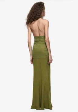 Bec & Bridge Cassis Drape Maxi Dress - Fern Size 10 for rent on The Volte - image 2
