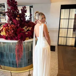 🥂Arcina Ori Ramona Dress in Ivory White - Size M/10 AU 🥂 for rent on The Volte - image 10