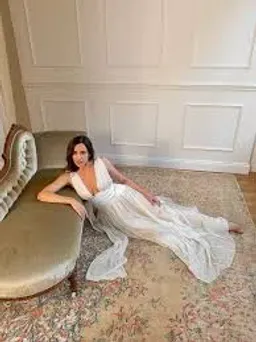 🥂Arcina Ori Ramona Dress in Ivory White - Size M/10 AU 🥂 for rent on The Volte - image 13