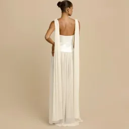 🥂Arcina Ori Ramona Dress in Ivory White - Size M/10 AU 🥂 for rent on The Volte - image 3