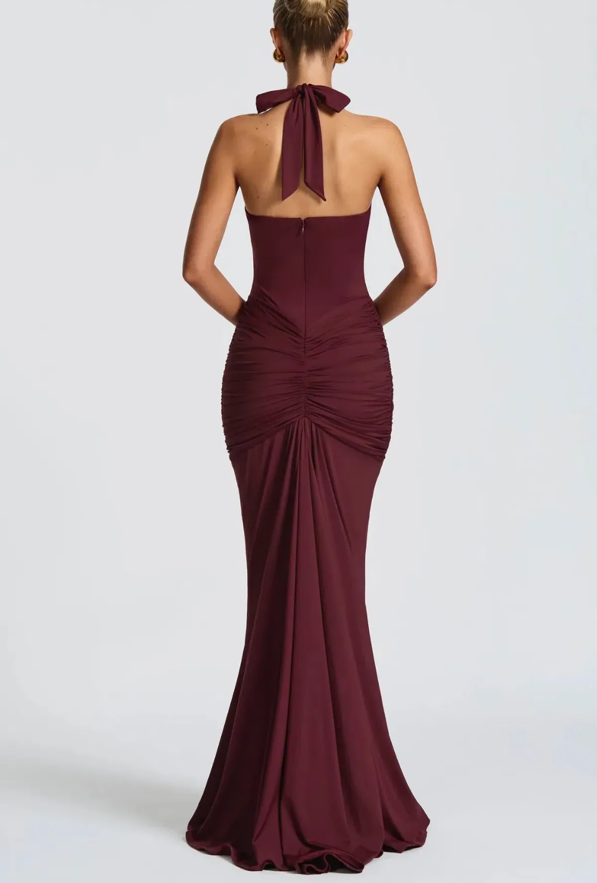 Rosetta Maxi Dress - Cherry Lacquer - Image 2
