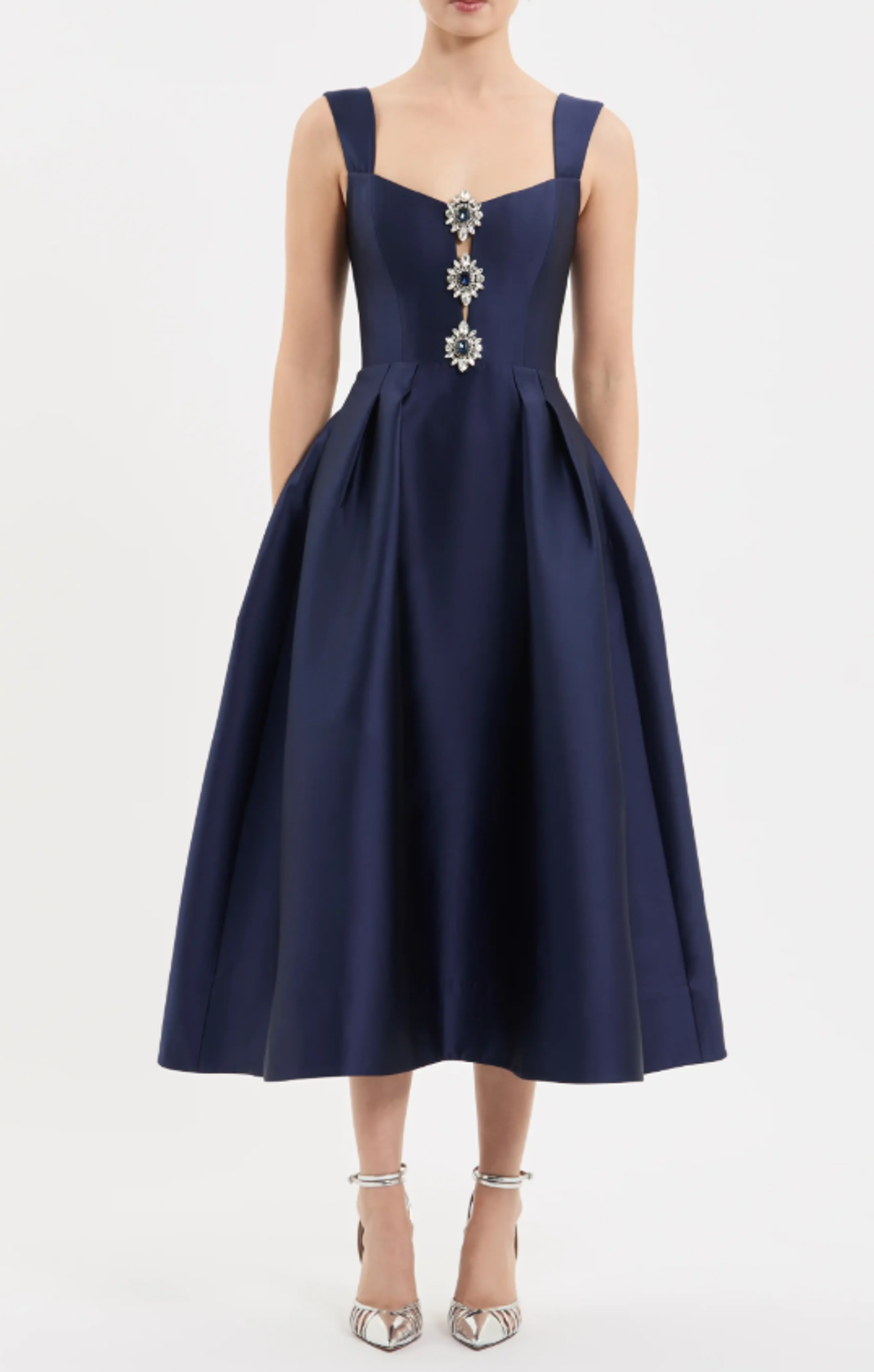 Rebecca Vallance Windermere Midi Dress Size 10 - Image 1