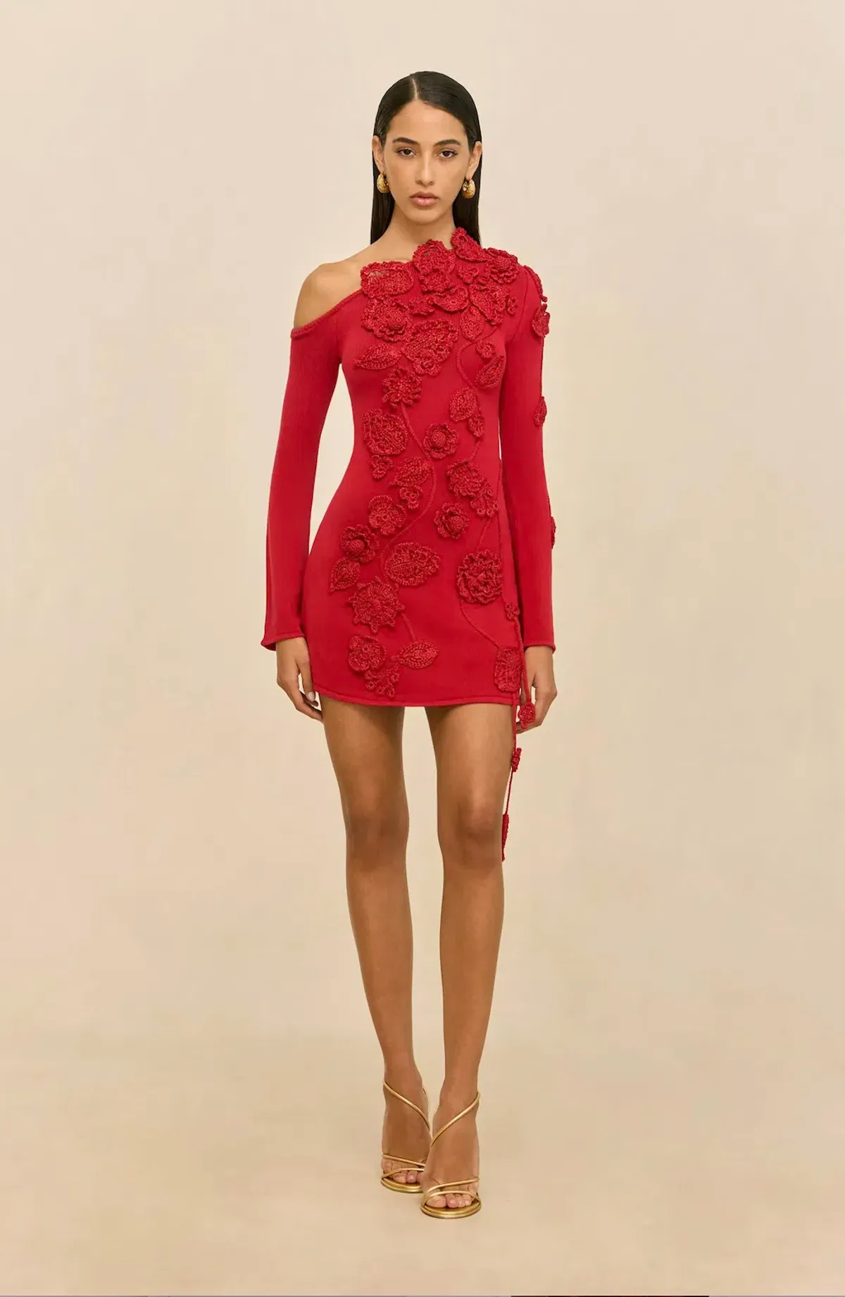 Cult Gaia Kaela Knit Dress Merlot size 8 - Image 1