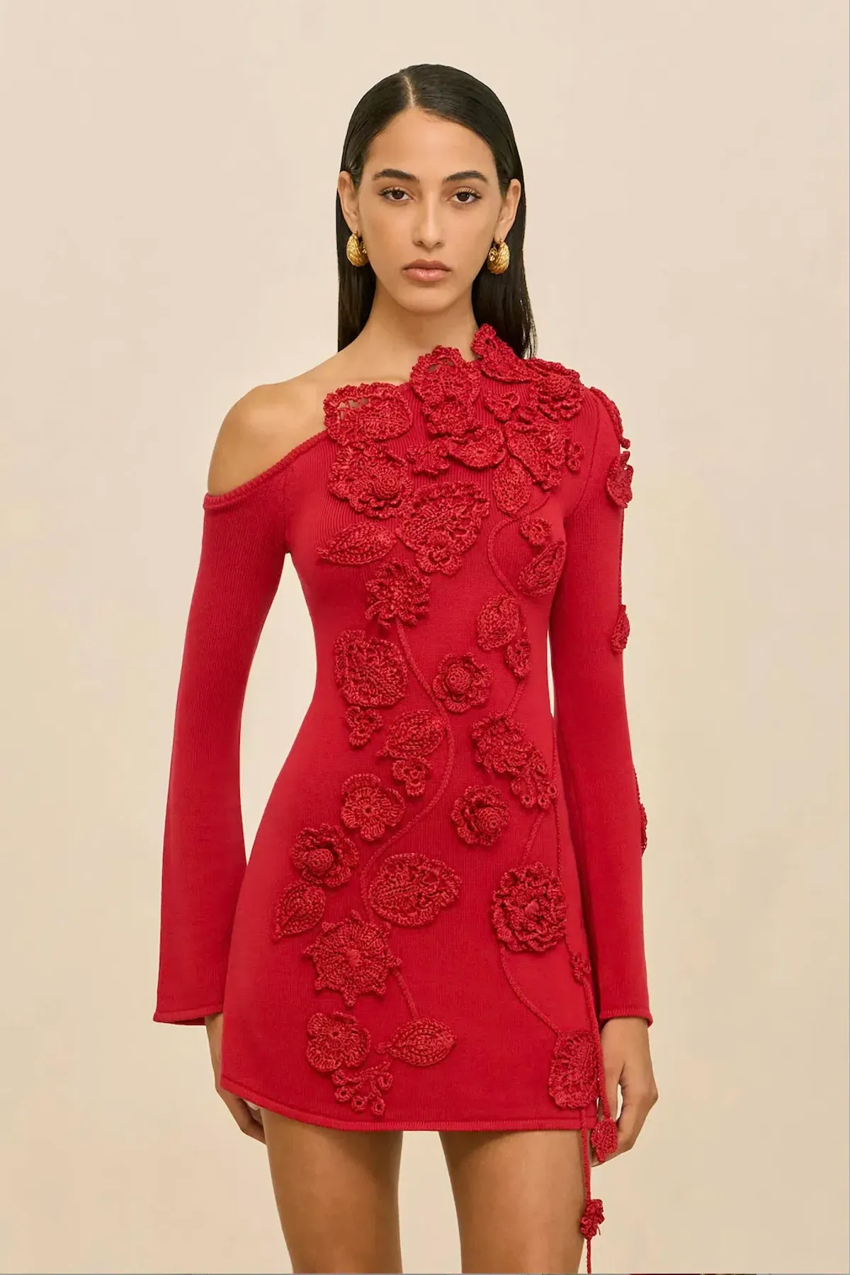 Cult Gaia Kaela Knit Dress Merlot size 8 - Image 2