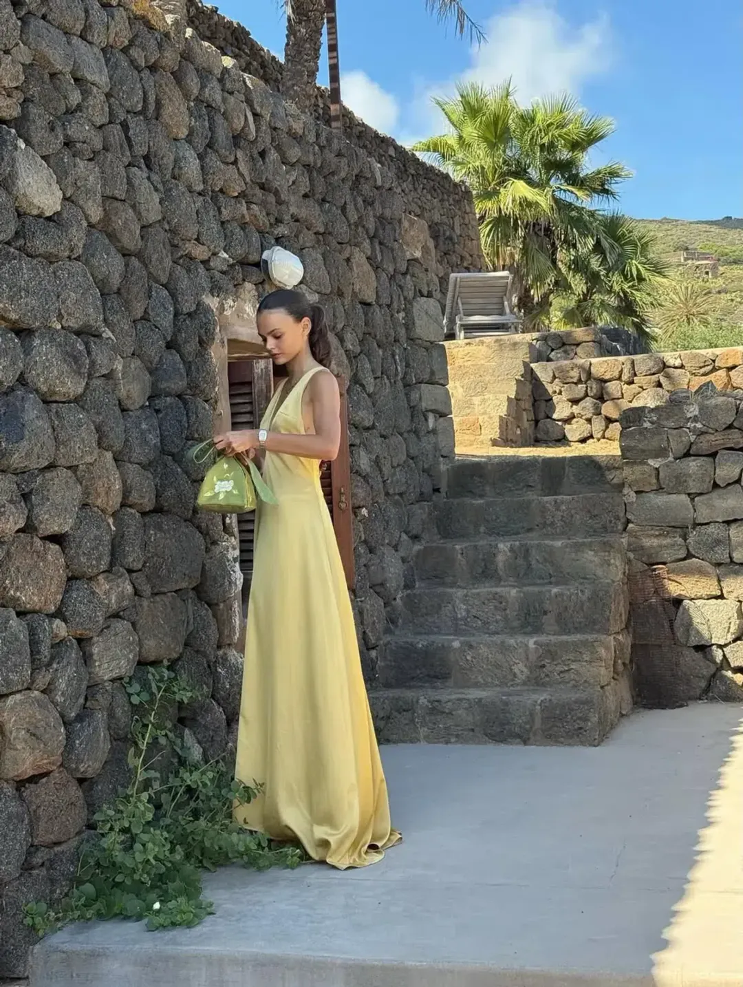 π Soleil Maxi Dress β Golden Yellow β Size AU 12 (L) π for rent on The Volte - main image