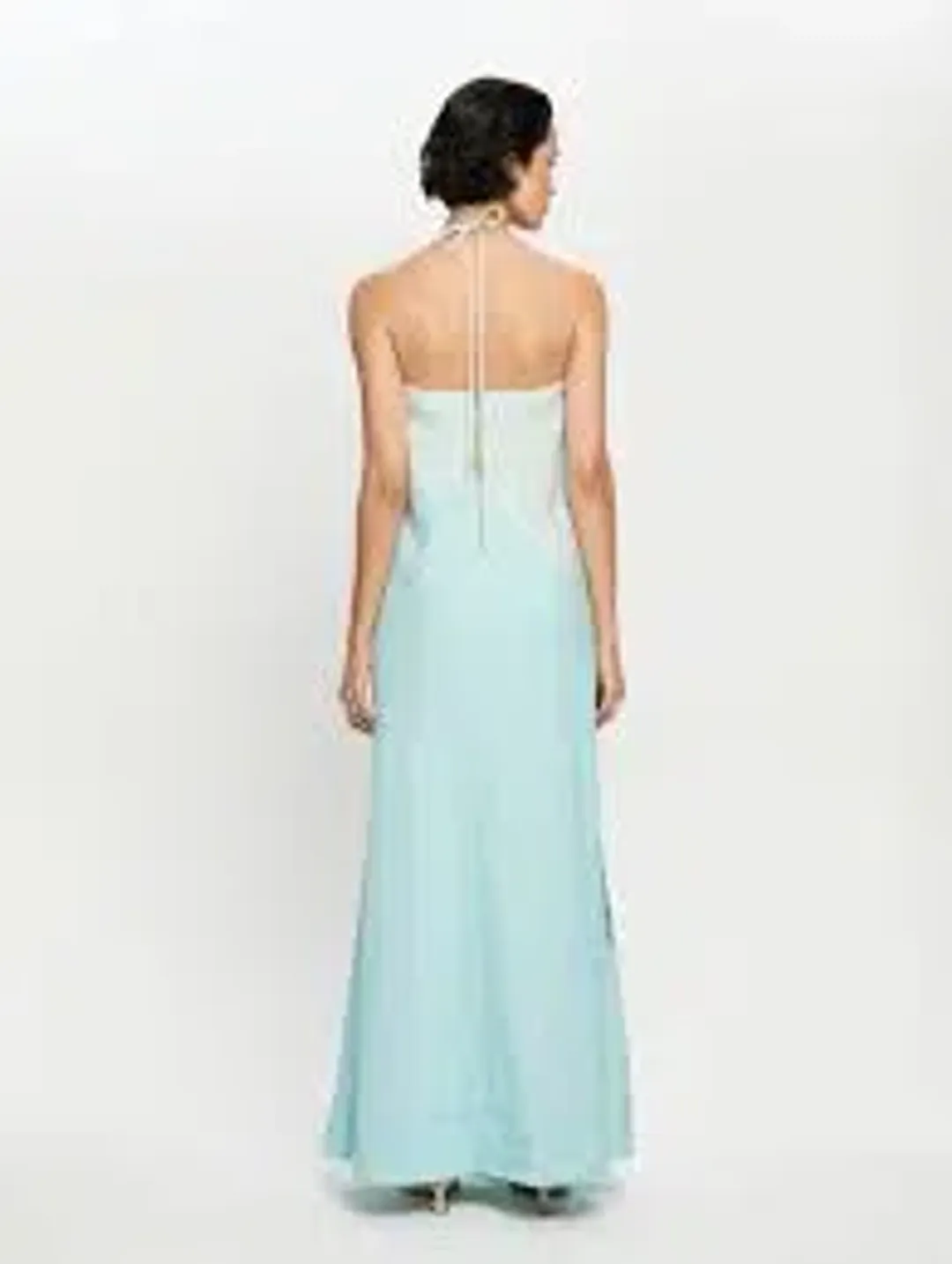 KIVARI Cassia Maxi Dress - Aqua Blue Size 10 for rent on The Volte - main image