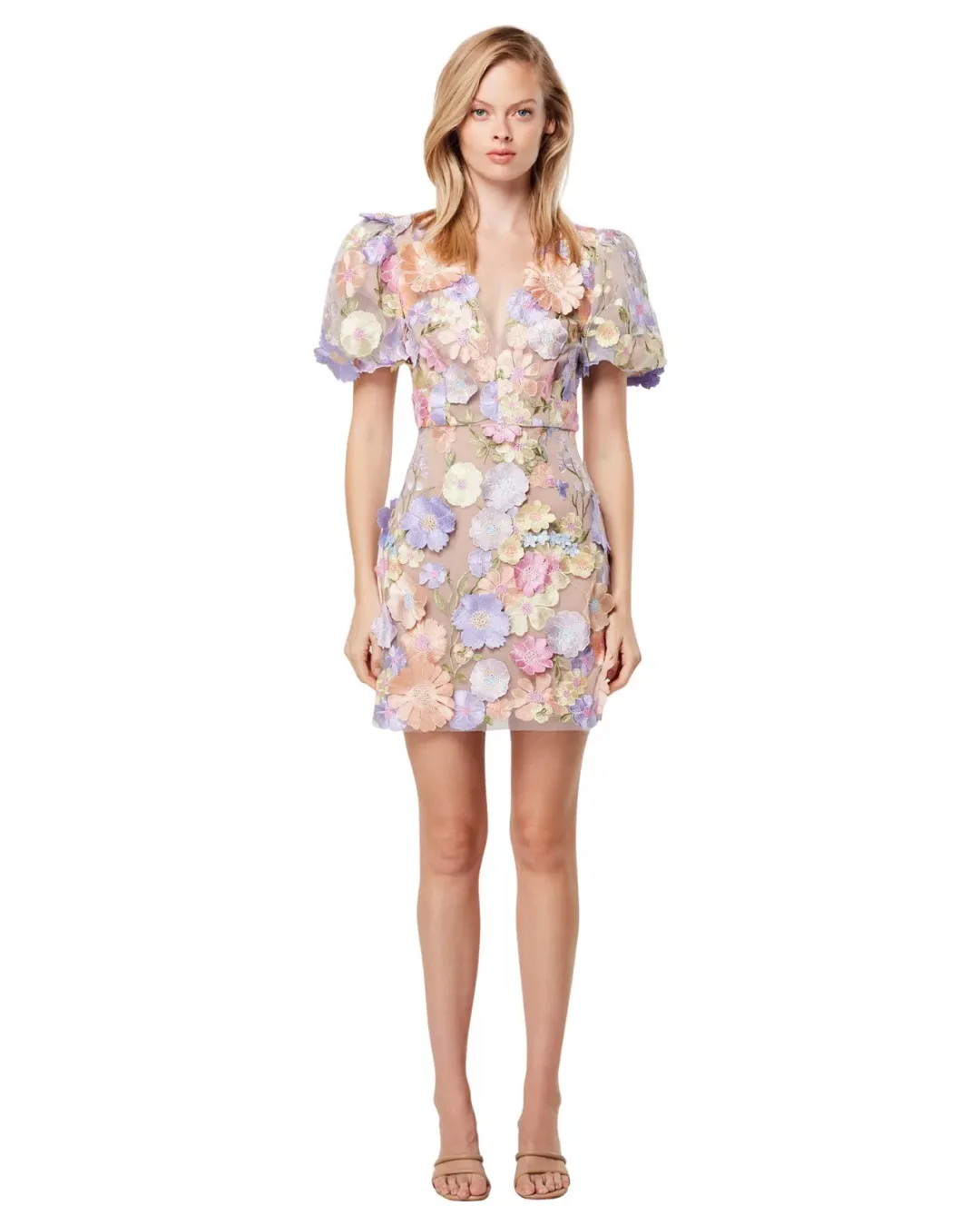 Elliatt 3D Anthea Dress Multi Size M / AU 10 for rent on The Volte - main image