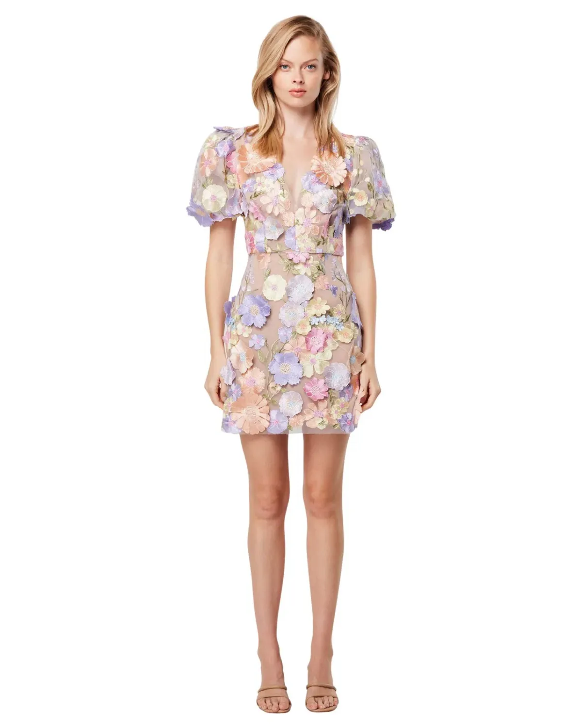 Elliatt 3D Anthea Dress Multi Size M / AU 10 for rent on The Volte - main image