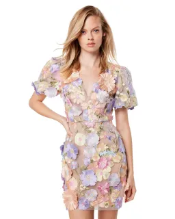 Elliatt 3D Anthea Dress Multi Size M / AU 10 for rent on The Volte - image 3