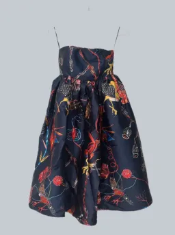 Romance Was Born Night Gum Print Dress XS for rent on The Volte - image 2