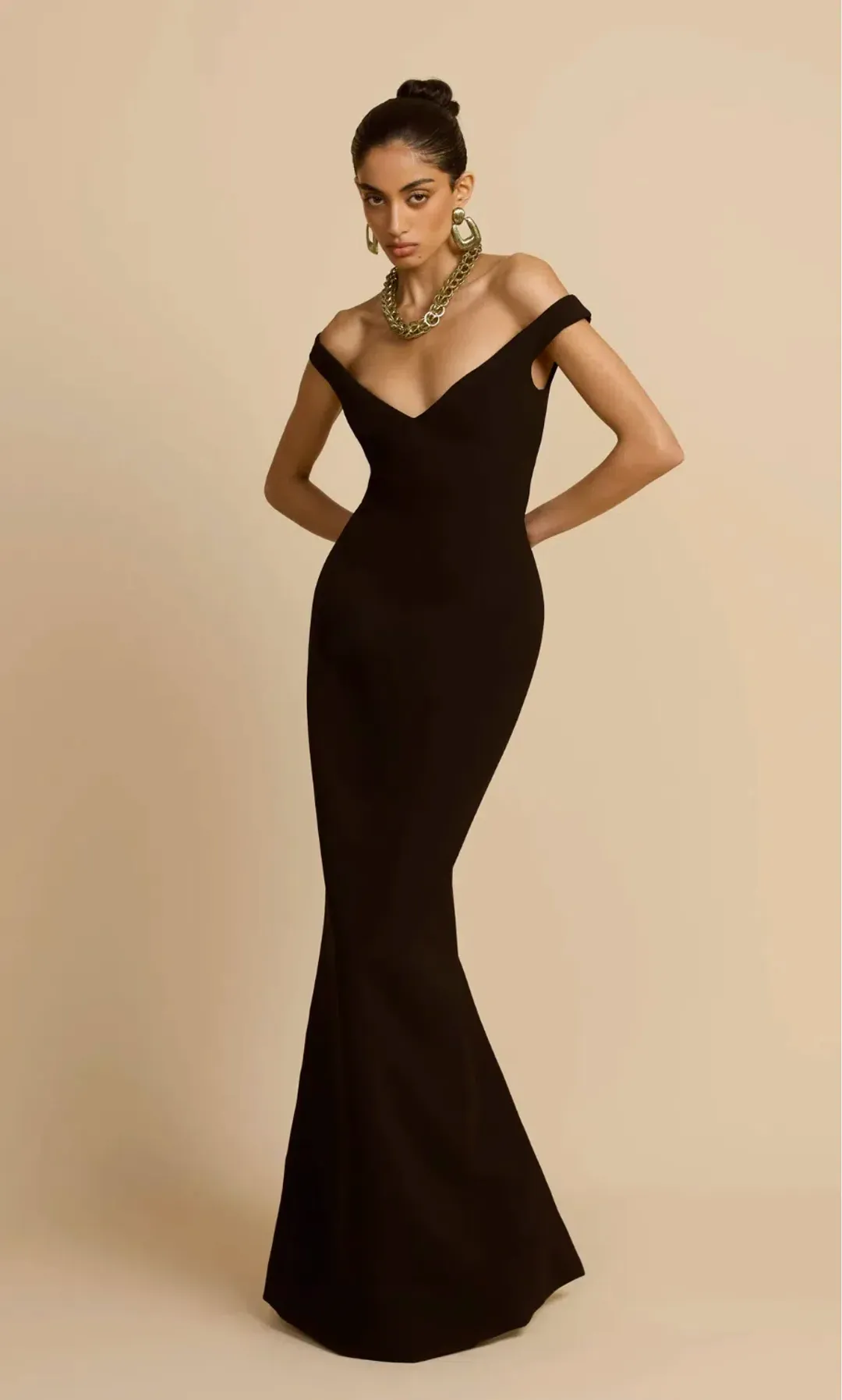 Arcinia Ori, Arcinia Ori Ellery Dress Black, Size 8 for rent on The Volte - main image