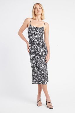 Kookai Black Lily Midi Dress Size 8 for rent on The Volte - image 2