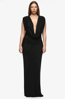 Arianna Cowl Neck Maxi Dress for rent on The Volte - image 1