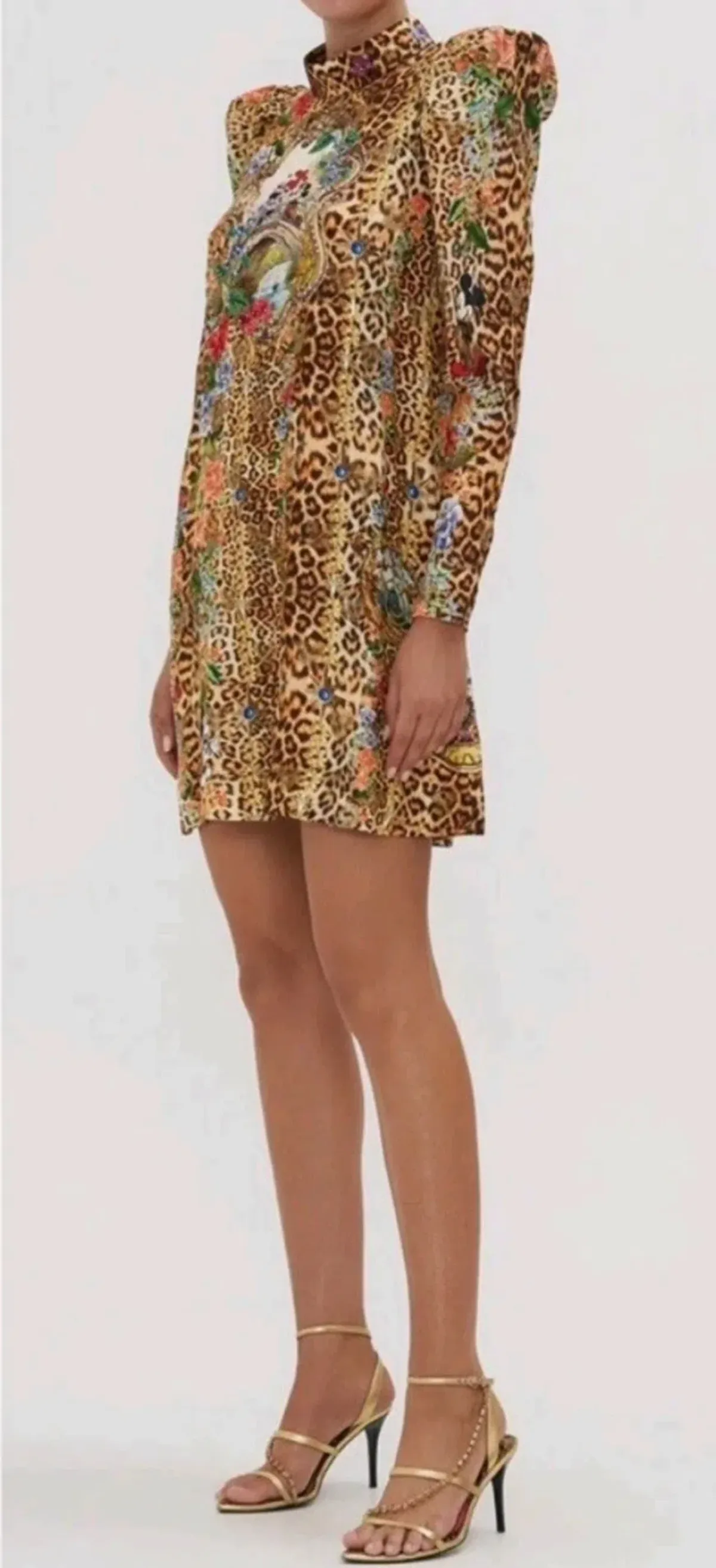 Camilla x Disney X Mickey silk mini dress - Image 3