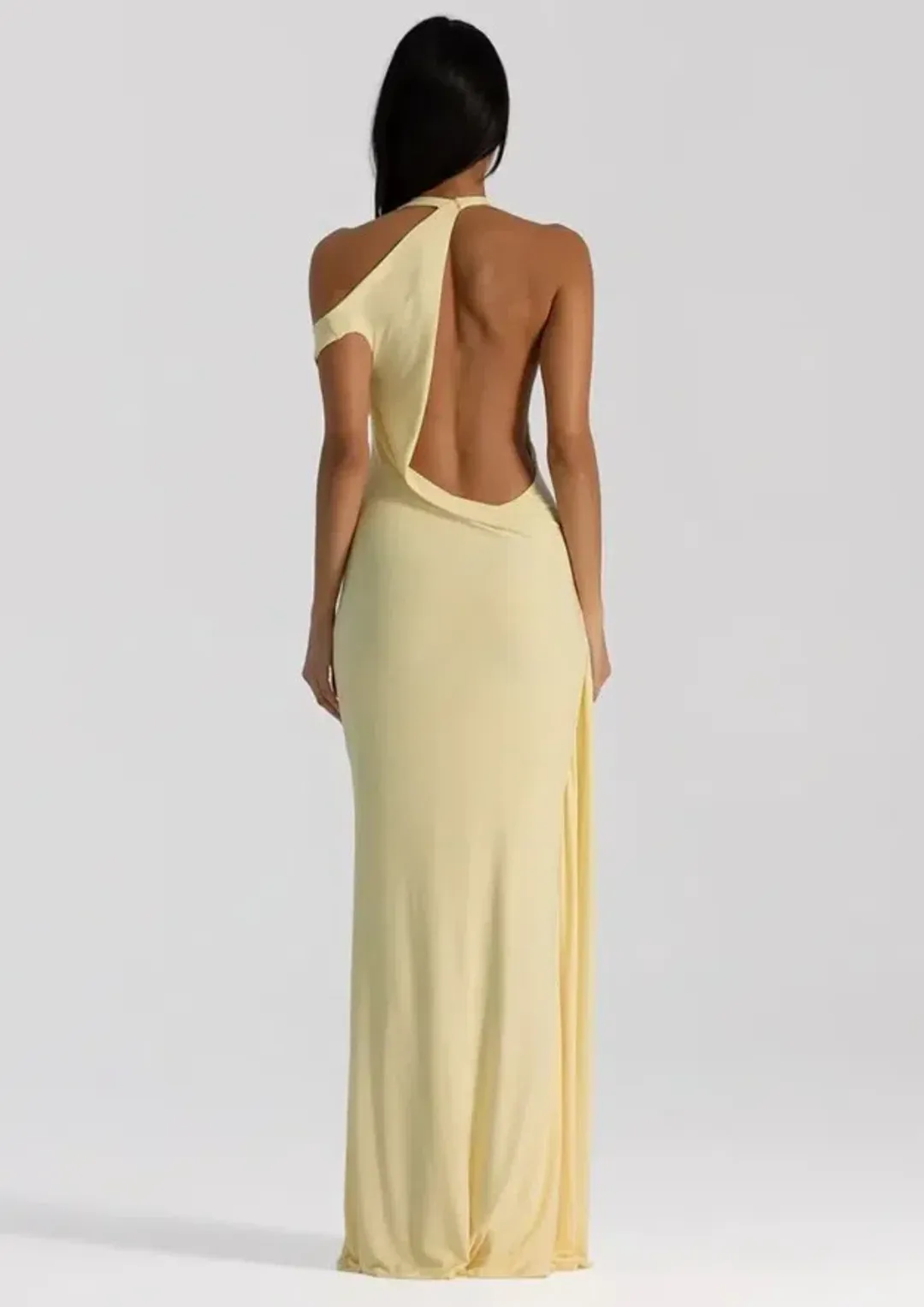 Natalie Rolt Mariela Gown in Lemon Size 8 for rent on The Volte - main image