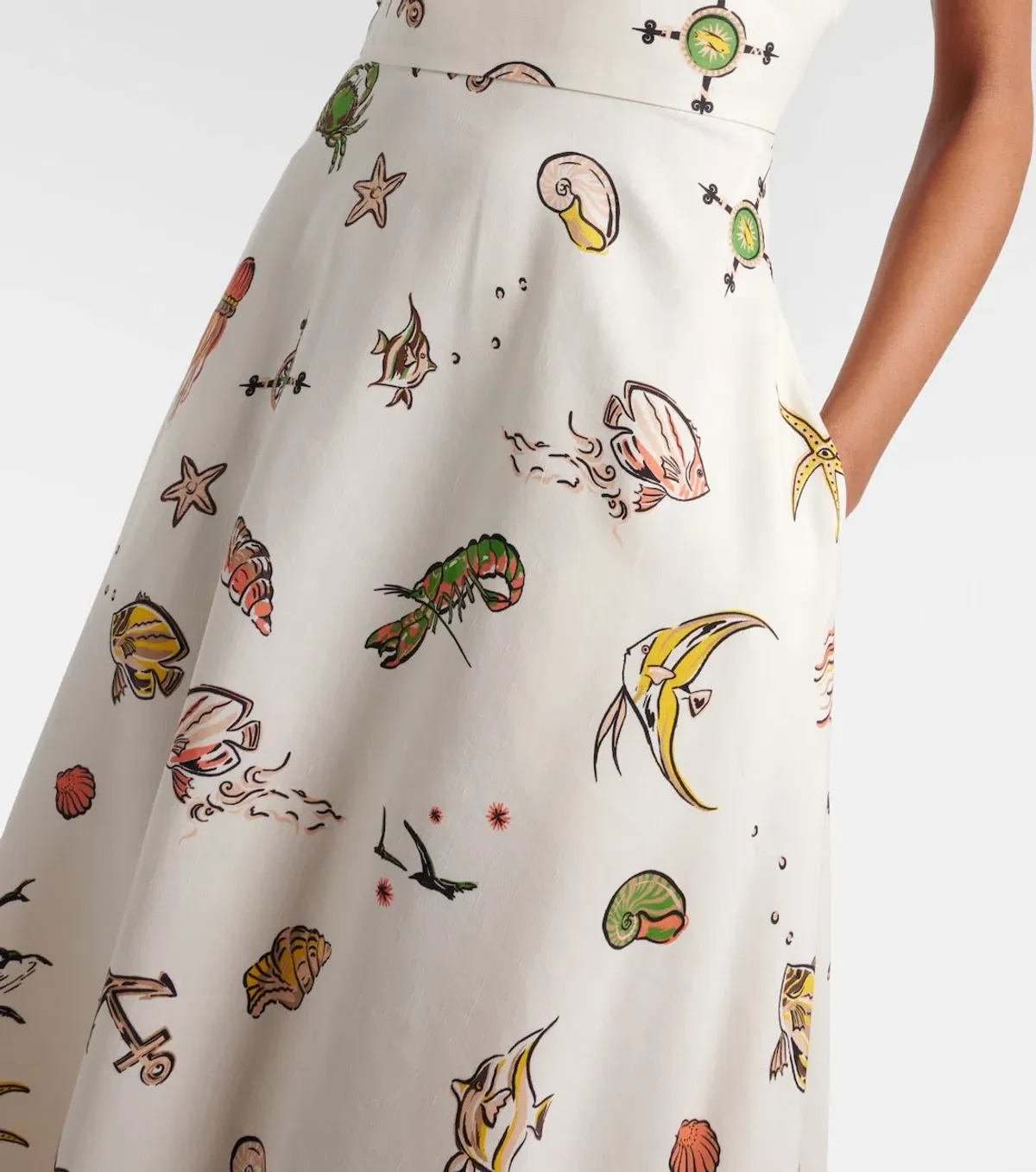 Alémais Neptune printed halter neck maxi dress 6 - Image 5