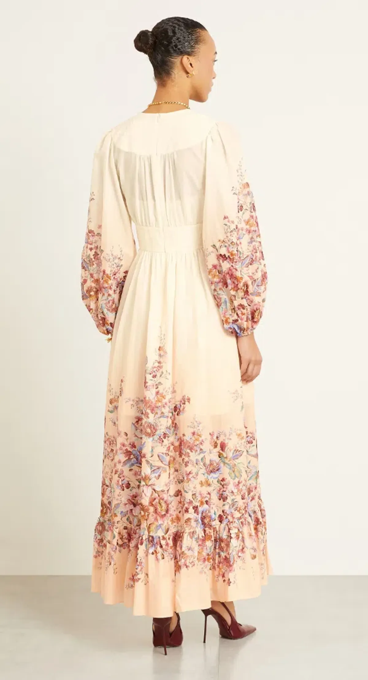 ZIMMERMANN AWAKEN PLUNGE MAXI DRESS - Image 3