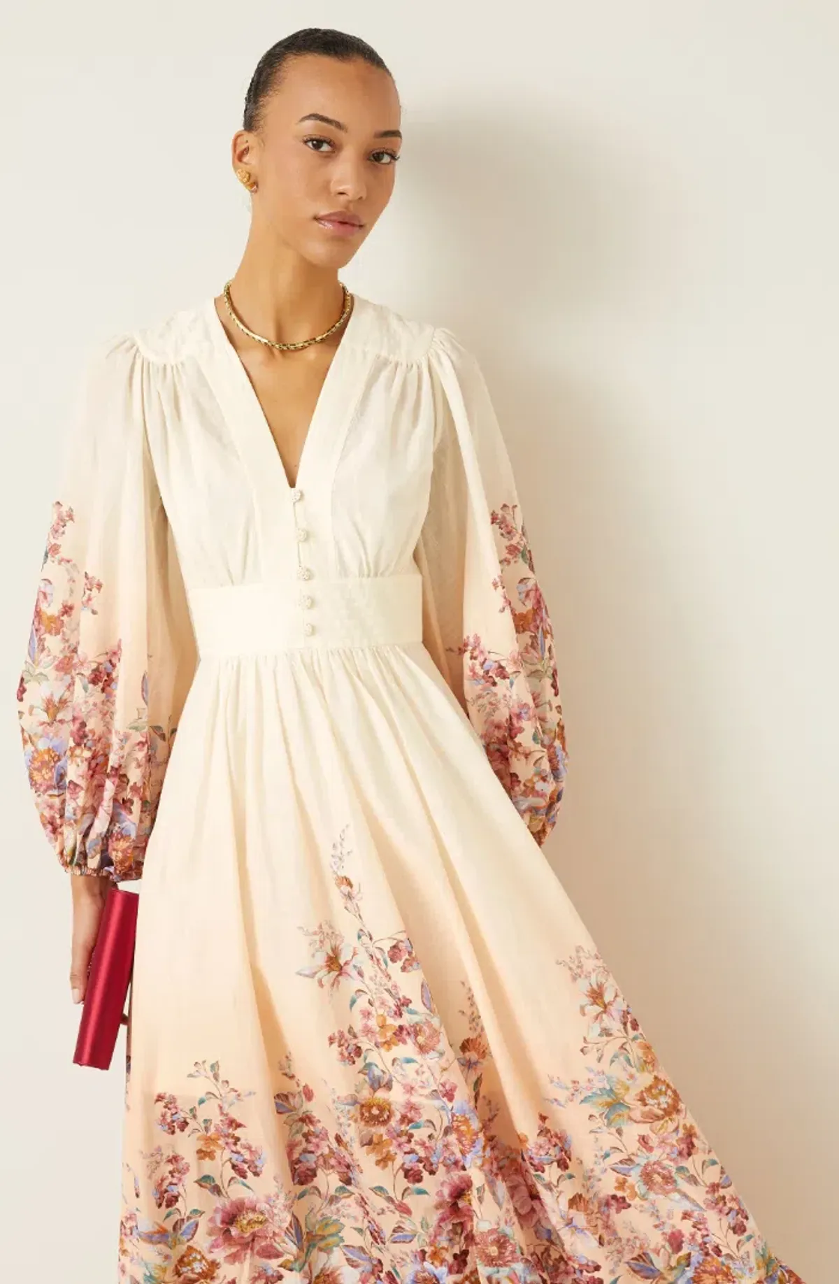 ZIMMERMANN AWAKEN PLUNGE MAXI DRESS - Image 6