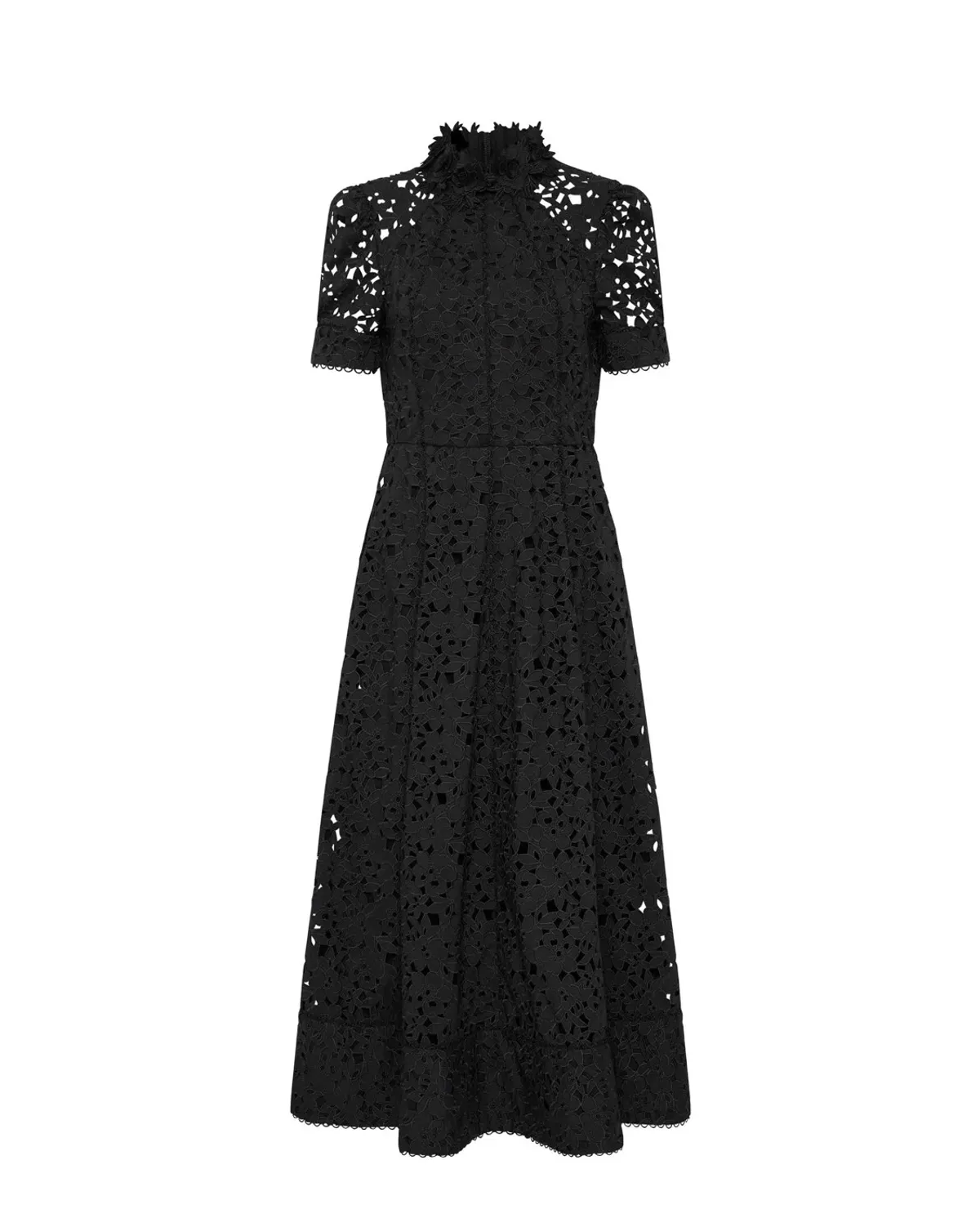 Rebecca Vallance Kitsu Short Sleeve Midi Dress | Size 8 - Image 4
