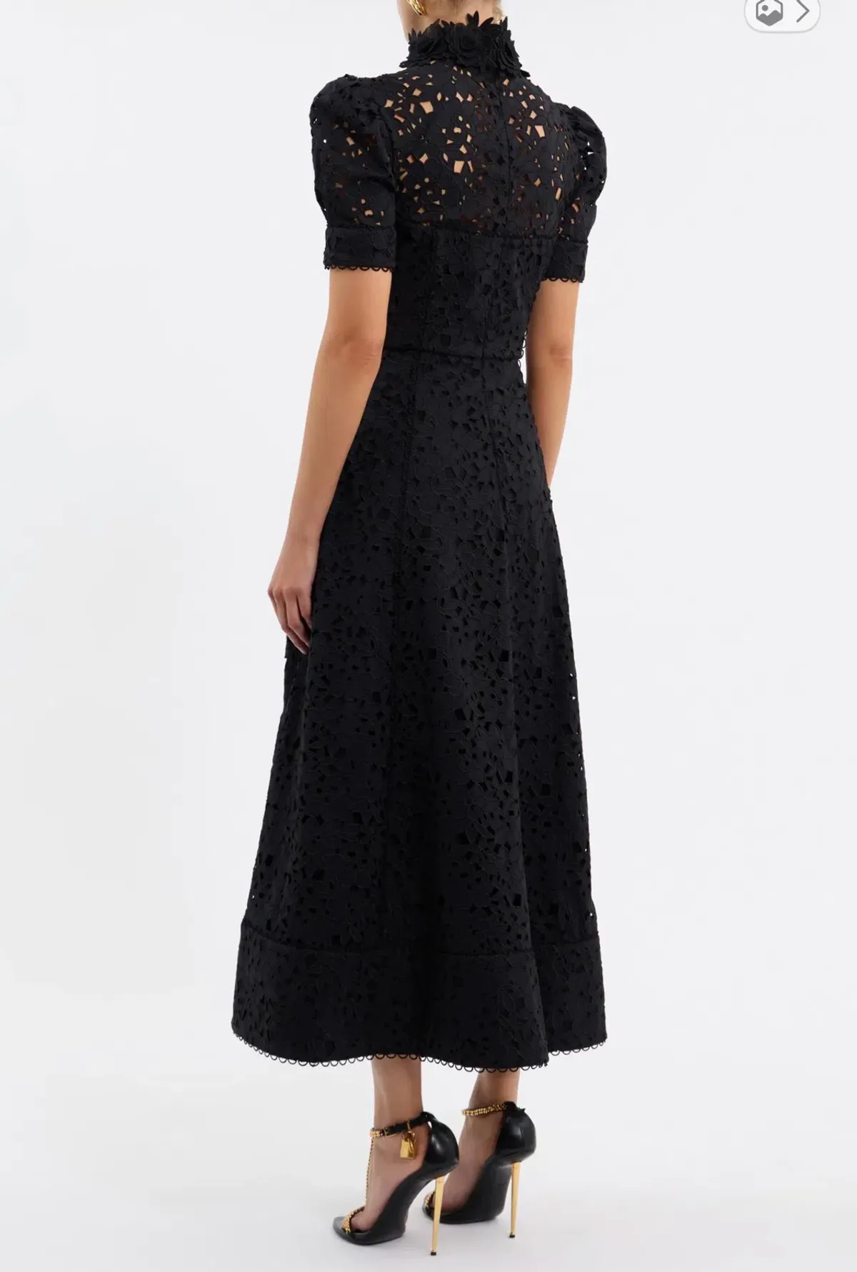 Rebecca Vallance Kitsu Short Sleeve Midi Dress | Size 8 - Image 1