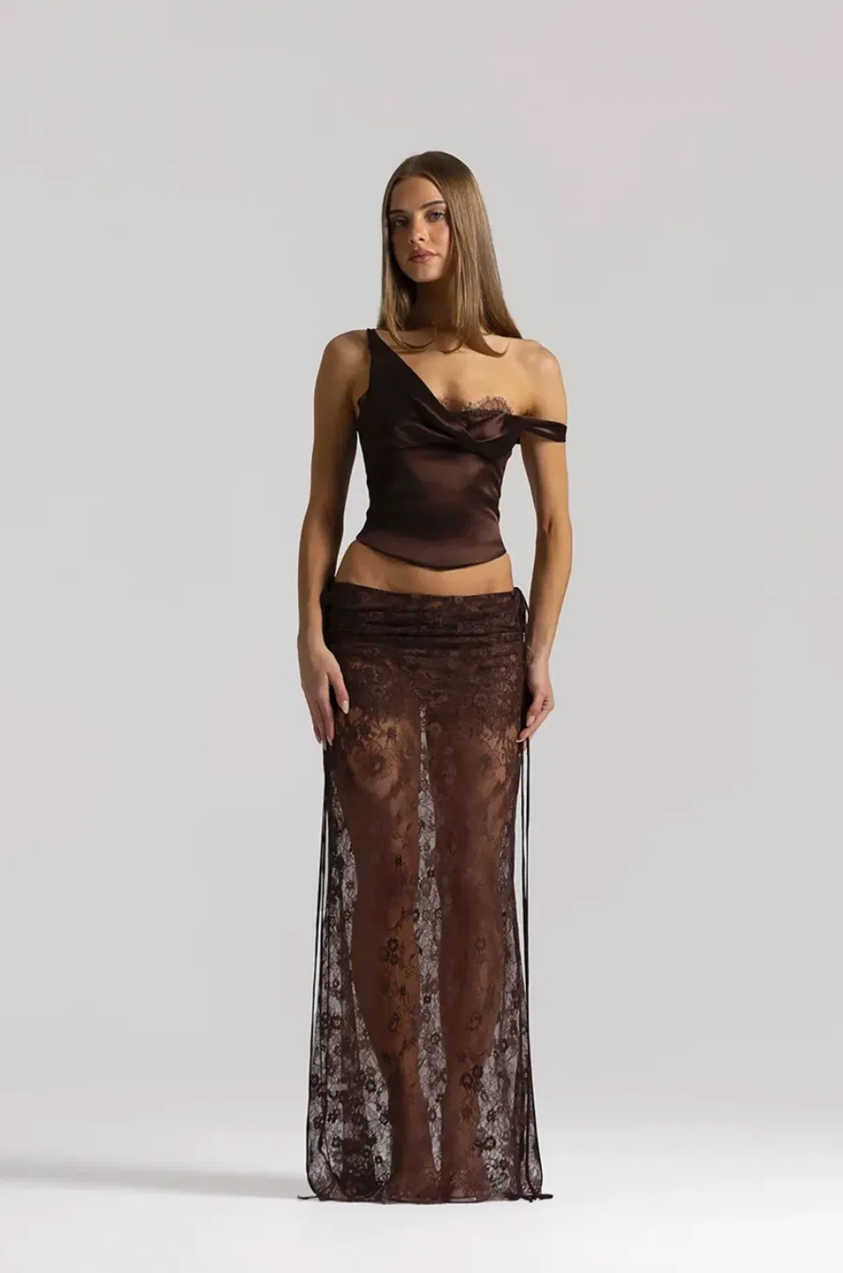 NATALIE ROLT Posy Top & Bianca Skirt. Size 1 / 6-8 AU for rent on The Volte - main image