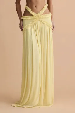 MELANI THE LABEL AMELIA CROP & BELLE SKIRT. SIZE S / 8 AU for rent on The Volte - image 2