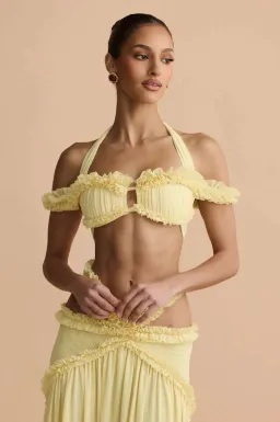 MELANI THE LABEL AMELIA CROP & BELLE SKIRT. SIZE S / 8 AU for rent on The Volte - image 5