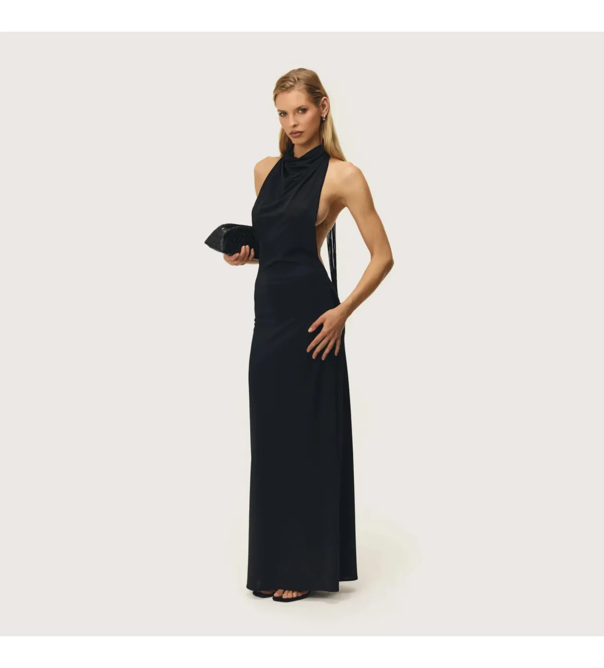 Arcina Ori Jean Dress in Black Size XS/AU6 - Image 2