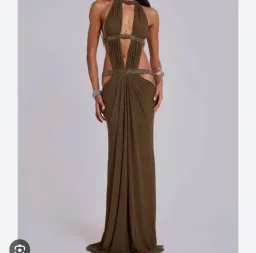 Jaded London Green Maxi dress for rent on The Volte - image 2