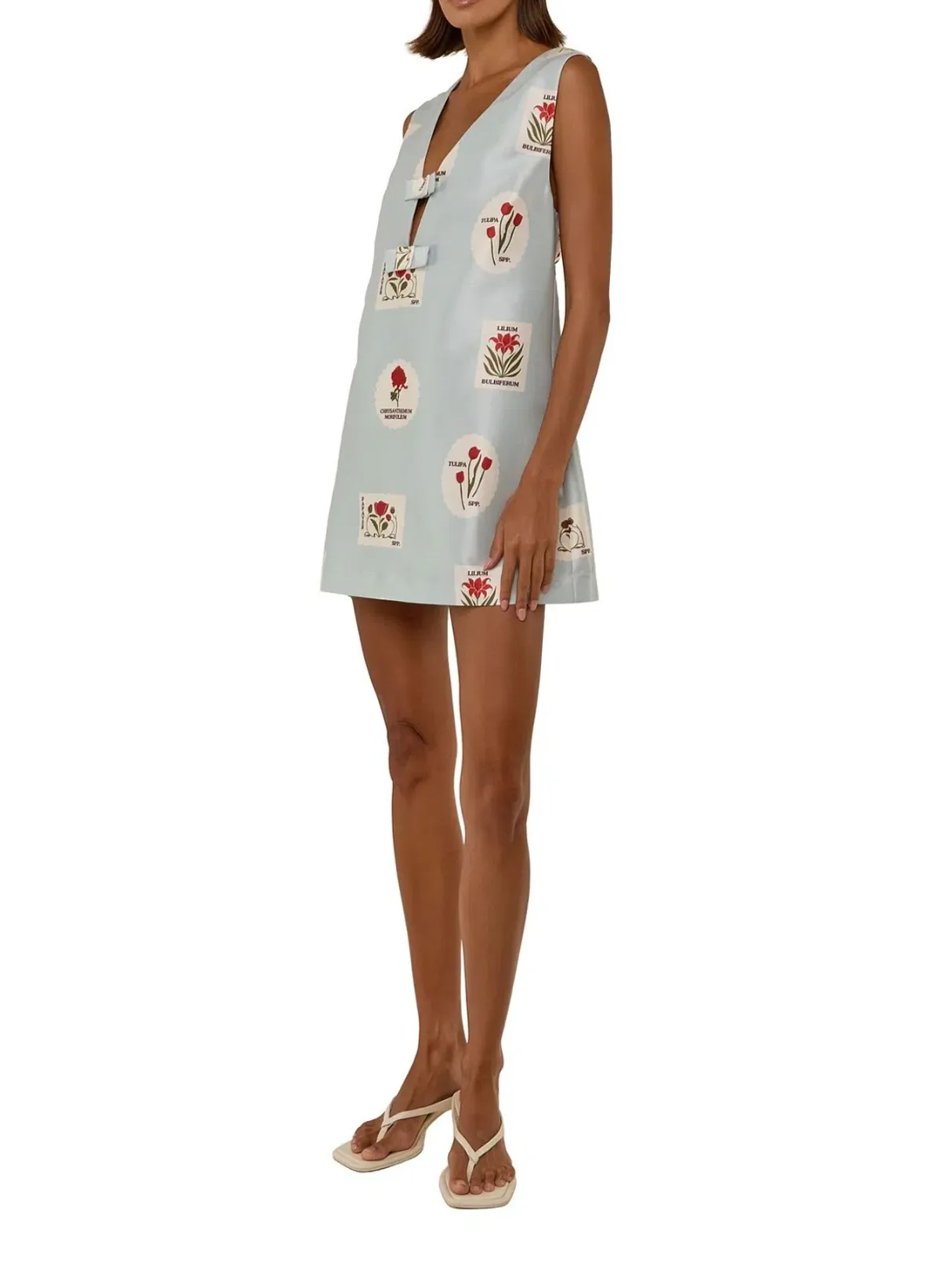 Palm Noosa juniper mini dress Franco stamp - Image 4