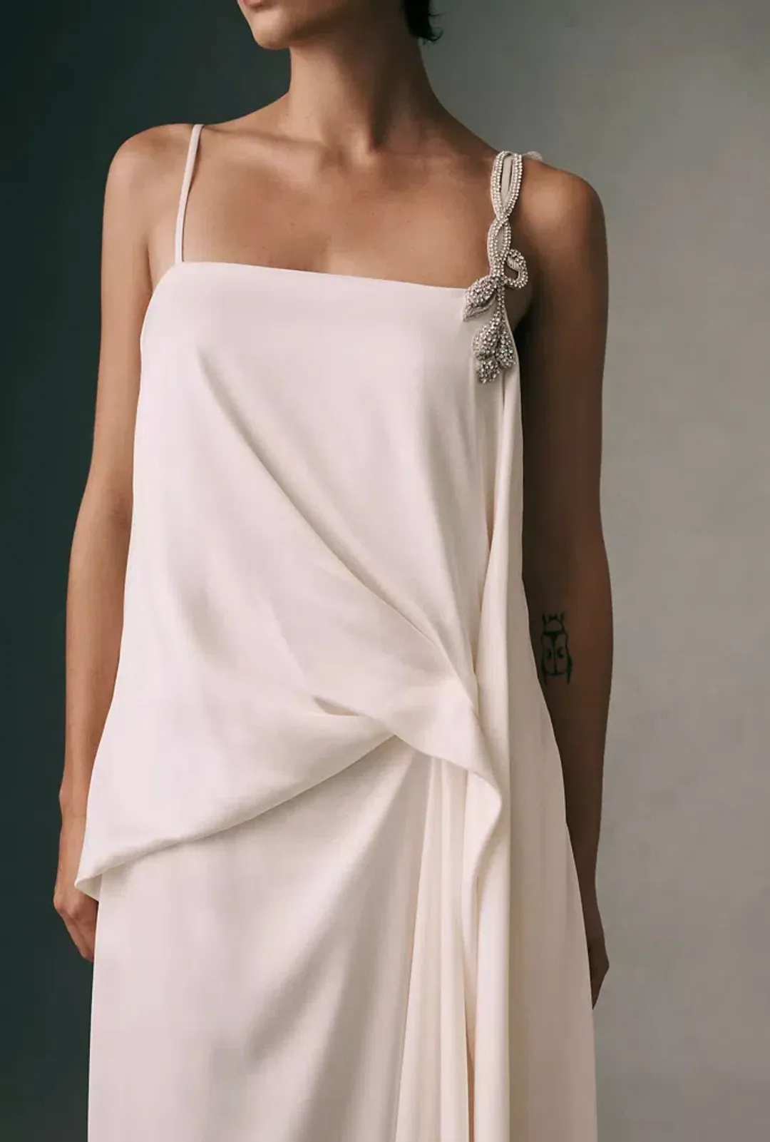 RACHEL GILBERT Oryx Gown In Ivory White AU 6 for rent on The Volte - main image