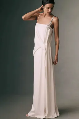 RACHEL GILBERT Oryx Gown In Ivory White AU 6 for rent on The Volte - image 2