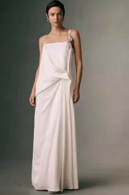 RACHEL GILBERT Oryx Gown In Ivory White AU 6 for rent on The Volte - image 6