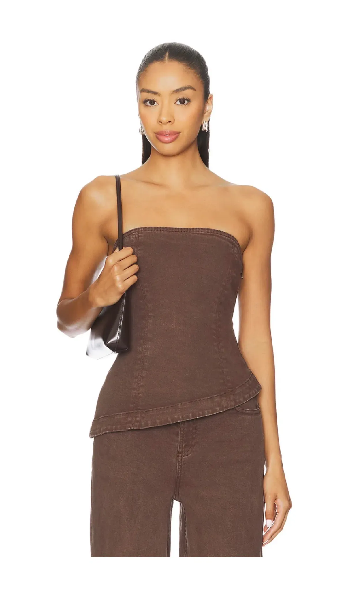 SOVERE Zyra Bodice & Jean Brown Size S - Image 2